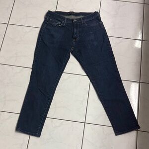 Abercrombie & Fitch Dark Blue Athletic Skinny Stretch Jeans 32x30
